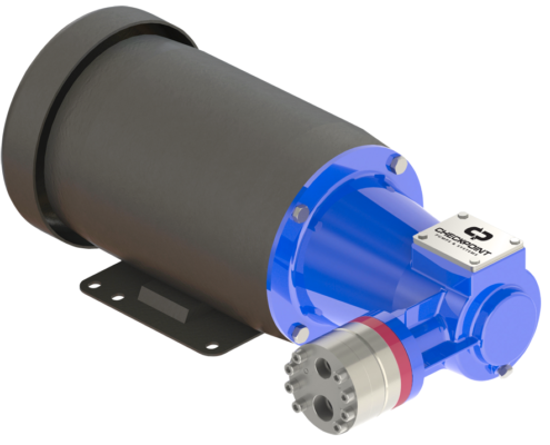 electric metering pump with single nonmetallic diaphragm