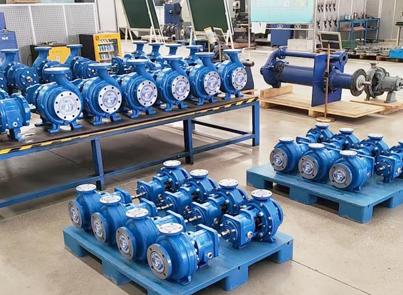 Goulds 3196 pumps from Nerison are ready to go.